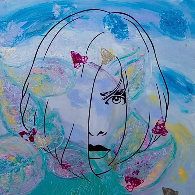 In Roman mythology ‘Aurora’ stood for the goddess of the dawn - her name in Latin means ‘sunrise’ - and is closely tied with new beginnings.

‘Aurora’ / Original art piece 
Combined work of Dutch artists JIM & ANGEL
Acrylic & silver paint on wood 
55 x 55 cm / 21.7 x 21.7 inch
Available 
jimandangel.com (link in bio)

#jimandangel #artistsoninstagram #artcollector #artgallery #painting