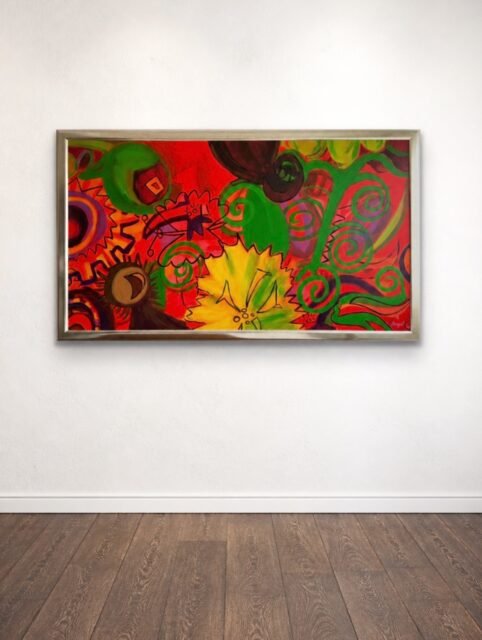 Original artwork ‘Rainforest’
Part of the ANGEL Collection
Acrylic on canvas / with silver wooden frame
160 x 90 cm / 63 x 35 inch
Available/ DM for info

#jimandangel #art #painting #natureart #buyart