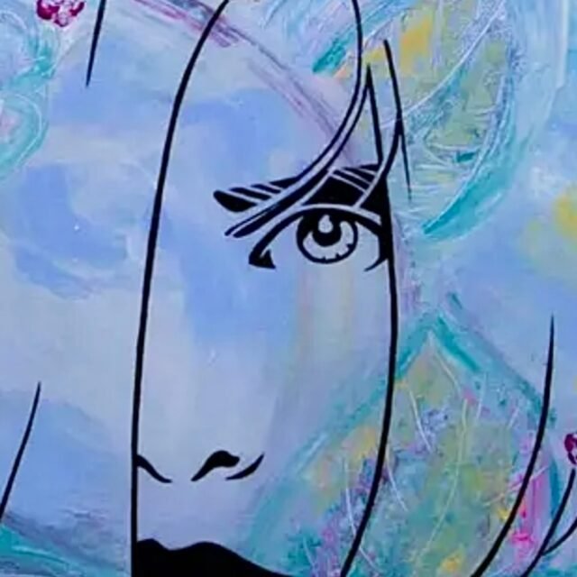 Detail of ‘Aurora’ / Original art piece 
Combined work of Dutch artists JIM & ANGEL
Acrylic & silver paint on wood 
55 x 55 cm / 21.7 x 21.7 inch
Available 
jimandangel.com (link in bio)

#jimandangel #artistsoninstagram #artcollector #artgallery #painting